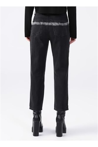 Black On Black Standart Bel Bol Paça Bol Kesim Denim Pantolon K-KEVA, K-KEVA