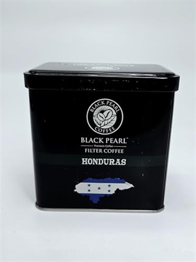 Black Pearl Premium Coffee Honduras Filtre Kahve 250 gr Teneke kutuda