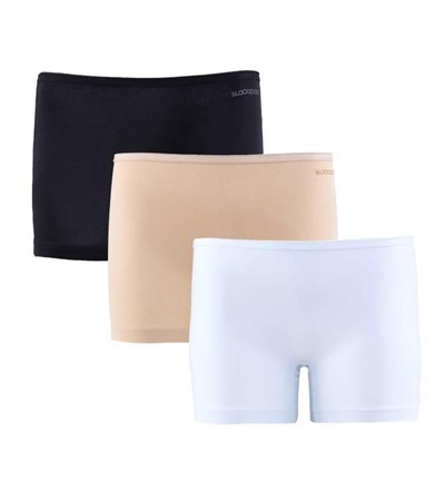 BLACKSPADE 1571 BAYAN ESSENTİAL 3 LÜ TEN-SİYAH-BEYAZ BOXER