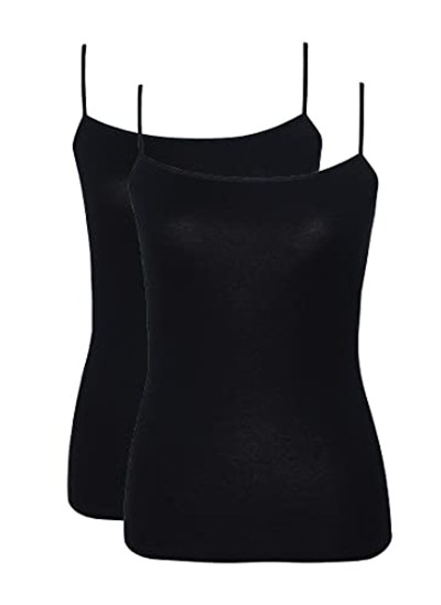 Blackspade 1592 Kadın İnce Askılı Atlet 2li Paket Essential