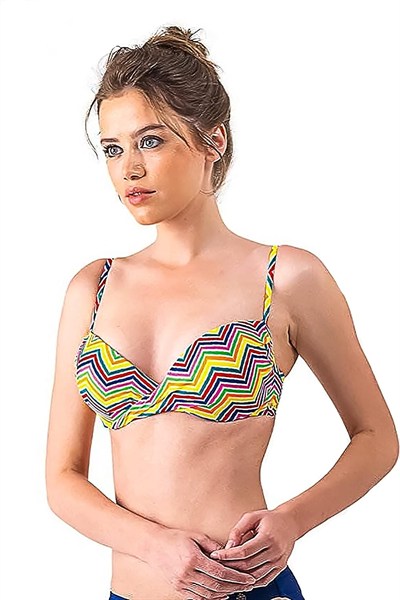 Blackspade Bikini üst 8419 - Zigzag Desenli