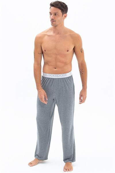 Blackspade Black Spade 9304%94 Modal Kumaş Silver Serisi Erkek Pijama Altı Gri 9304