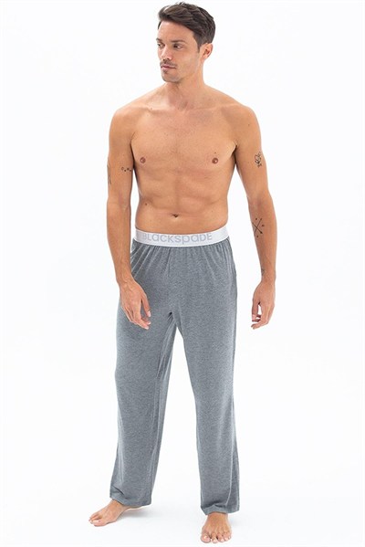 Blackspade Black Spade 9304%94 Modal Kumaş Silver Serisi Erkek Pijama Altı Gri 9304
