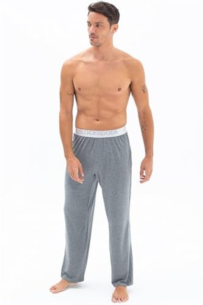 Blackspade Black Spade 9304%94 Modal Kumaş Silver Serisi Erkek Pijama Altı Gri 9304