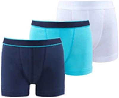 Blackspade Erkek Çocuk Boxer 3lü Paket 9395 - Beyaz