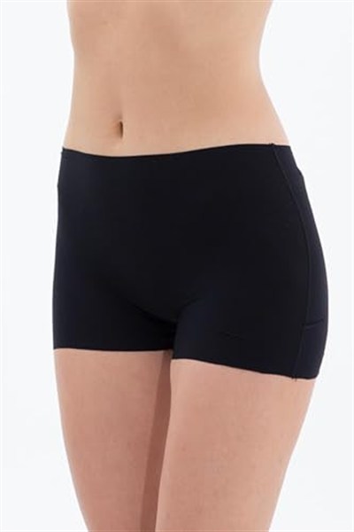 Blackspade Kadın Dikişsiz Siyah Boxer 1653