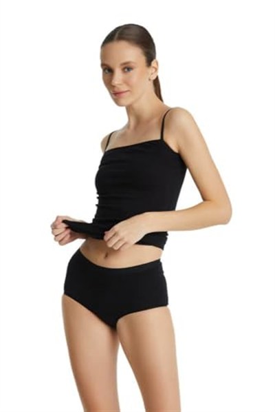 Blackspade Kadın Slip Külot Essential 1306 - Siyah Siyah S