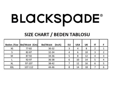 Blackspade Siyah Silver Boxer 9313
