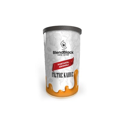 Blendblack Filtre Kahve Portakal Aromalı 250Gr Teneke Kutu