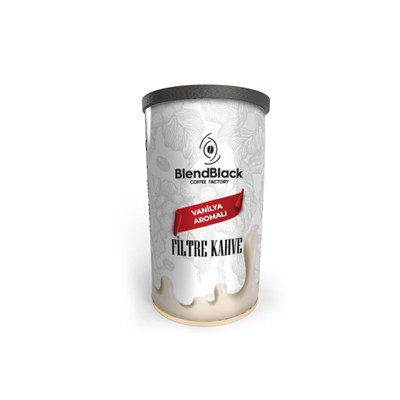 Blendblack Filtre Kahve Vanilya Aromalı 250Gr Teneke Kutu