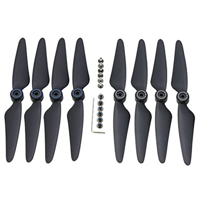 Blomiky 2 Takım 8li Paket F7 Katlanabilir Pervaneler Yedek Pros Bwine F7GB2 F7 SJRC F7S F7 4K 9800FT GPS RC Quadcopter Drone F7 Pervane ile Uyumlu 2
