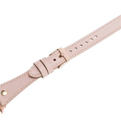 Bloominbag Alpine Double Tour Nude Bisque Hakiki Deri Apple Watch Kordonu - 44/45/46/49mm
