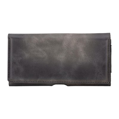 Bloominbag Arc Clip Sandstone Gray Leather 6.1