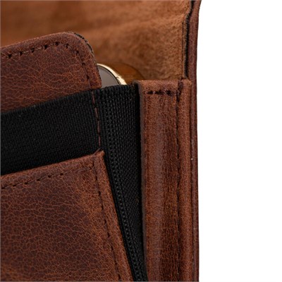 Bloominbag Arc Clip Vintage Saddle Leather 6.9