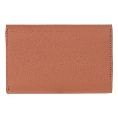 Bloominbag Arc Wallet Heritage Tan Hakiki Deri Kartlıklı Manyetik Cüzdan