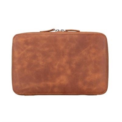 Bloominbag Arcadia Deep Brown Premium Deri Teknoloji Kablo & Aksesuar Düzenleyici