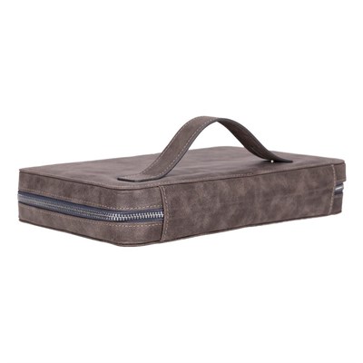 Bloominbag Arcadia Mist Gray Premium Deri Teknoloji Kablo & Aksesuar Düzenleyici