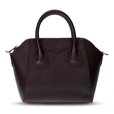 Bloominbag Aria Walnut Brown Small Hakiki Deri Kadın El & Omuz Çantası