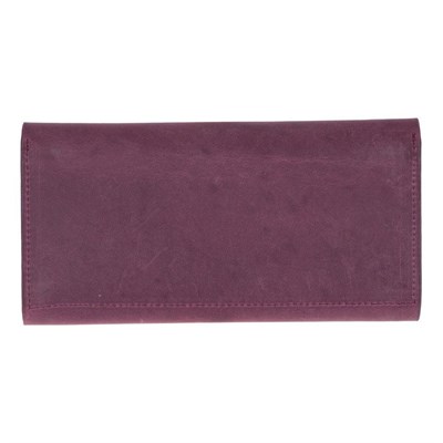 Bloominbag Aura Mulberry Wine Hakiki Deri Telefon Bölmeli Kadın Cüzdanı