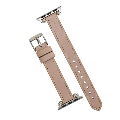 Bloominbag Avilla Cream Bisque Deri Apple Watch Band (44/45/46/49mm)