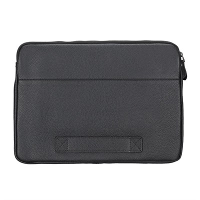 Bloominbag Awe Slim Hakiki Deri Siyah 14inç Laptop / Macbook Kılıf