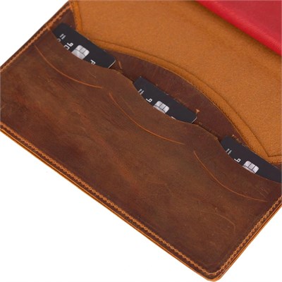 Bloominbag Bloom Quiet Edit Moccasin A5 Deri Kitap Defter Kılıfı