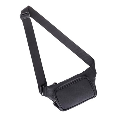 Bloominbag Bloombag Noir Black Hakiki Deri Crossbody Belt Bag