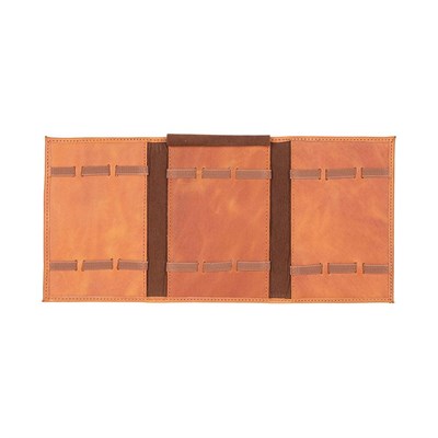 Bloominbag Bloomband Classic Tan Akıllı Saat Çantası - Triple Deri Saat Kordonu Organizer