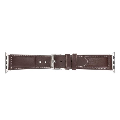 Bloominbag Bloomband Crimora Kahve Deri Apple Watch Kordonu-44/45/46/49mm