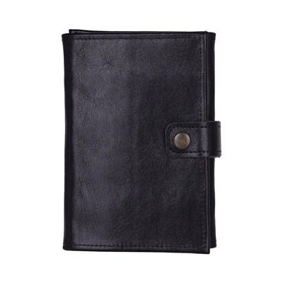 Bloominbag Bloomband Noir Black Akıllı Saat Çantası - Triple Deri Saat Kordonu Organizer
