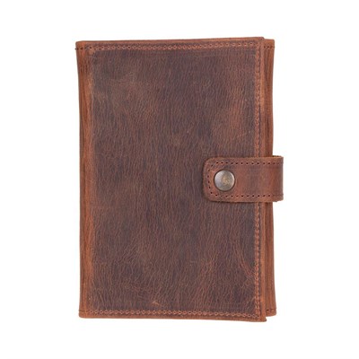 Bloominbag Bloomband Saddle Heritage Akıllı Saat Çantası - Triple Deri Saat Kordonu Organizer