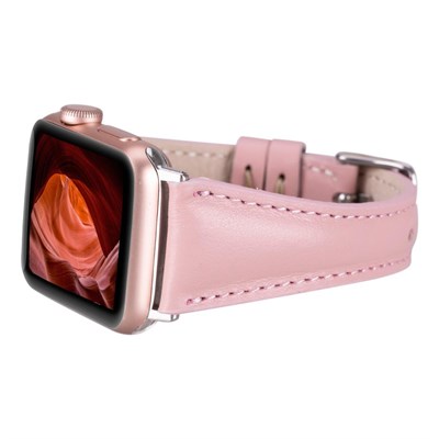Bloominbag Bloomband Signature Blush Pink Leather Apple Watch Band (44/45/46/49mm)