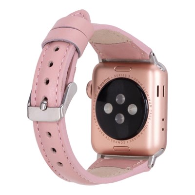 Bloominbag Bloomband Signature Blush Pink Leather Apple Watch Band (44/45/46/49mm)