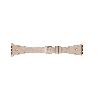 Bloominbag Bloomband Signature Dune Brown Leather Apple Watch Band - 44/45/46/49mm