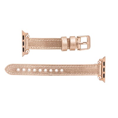Bloominbag Bloomband Signature Golden Sand Leather Apple Watch Band - 44/45/46/49mm