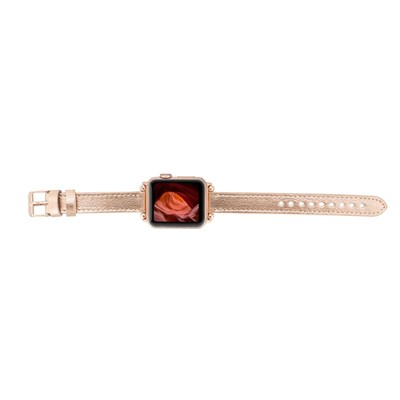 Bloominbag Bloomband Signature Golden Sand Leather Apple Watch Band - 44/45/46/49mm