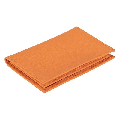 Bloominbag Bloomcard Verta Burnt Orange Hakiki Deri Dikey Kartlık