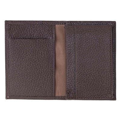 Bloominbag Bloomcard Verta Chestnut Brown Hakiki Deri Dikey Kartlık