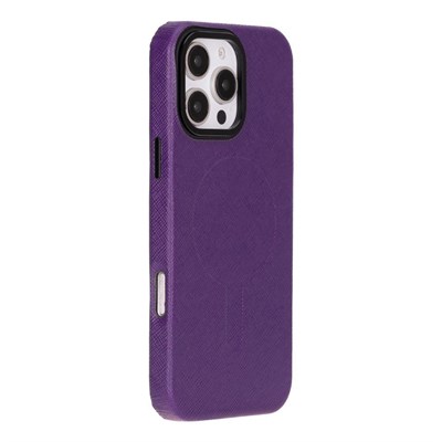 Bloominbag Bloomcase Aeris Dusty Mulberry Iphone 16 Pro Max Magsafe Hakiki Deri Kılıfı