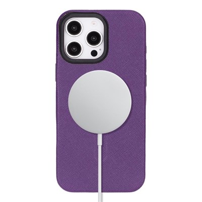 Bloominbag Bloomcase Aeris Dusty Mulberry Iphone 16 Pro Max Magsafe Hakiki Deri Kılıfı
