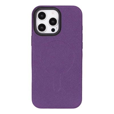 Bloominbag Bloomcase Aeris Dusty Mulberry Iphone 16 Pro Max Magsafe Hakiki Deri Kılıfı