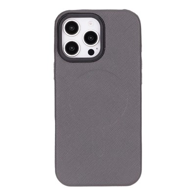 Bloominbag Bloomcase Aeris Iron Iphone 16 Pro Magsafe Hakiki Deri Kılıfı