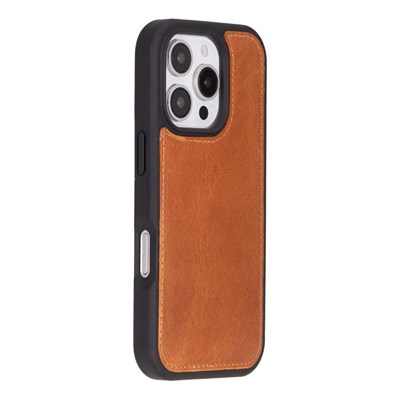 Bloominbag Bloomcase Apple Iphone 16 Pro Max – Urban Moccasin Hakiki Deri Cüzdanlı Telefon Kılıfı