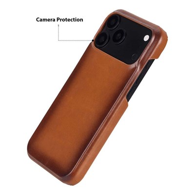 Bloominbag Bloomcase Vectra Desert Tan Iphone 18 Pro Max Magsafe Hakiki Deri Kılıf