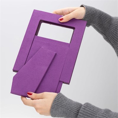 Bloominbag Bloomframe Burgundy – Hakiki Deri Fotoğraf Çerçevesi