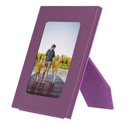 Bloominbag Bloomframe Burgundy – Hakiki Deri Fotoğraf Çerçevesi