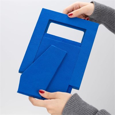 Bloominbag Bloomframe Cyan– Hakiki Deri Fotoğraf Çerçevesi