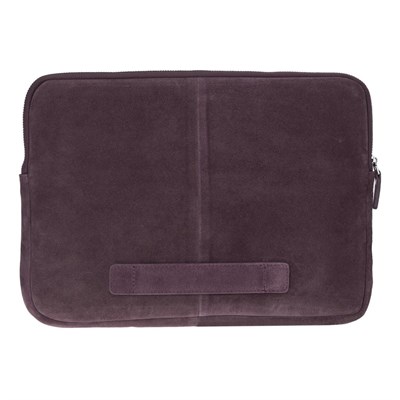 Bloominbag Burgundy Still Hakiki Süet Deri 13-14 Inç Macbook/laptop Kılıfı