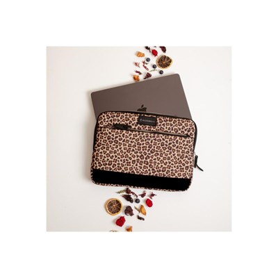 Bloominbag Earthy Leopard 14 Inç Laptop / Macbook Kılıf