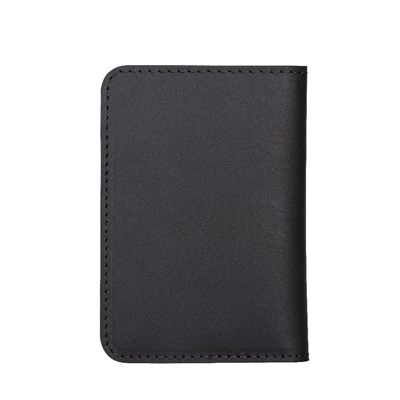 Bloominbag Heritage Core Coal Black Deri Erkek Cüzdanı
